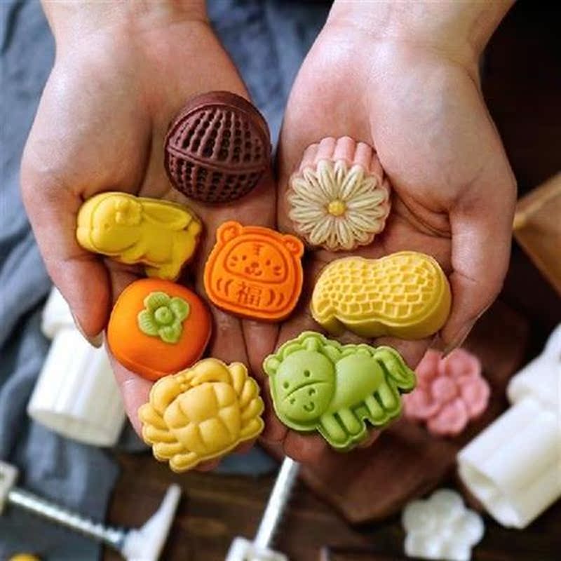 25g Mooncake Mold DIY Baking Gadget Kitchen Accessories