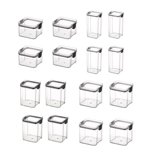 4Pcs Kitchen Sealed Cans, Grain Storage Jars,