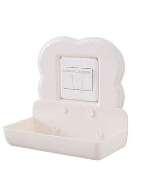 Wall Bathroom Shelf for Cell Phone Switch Socket Self