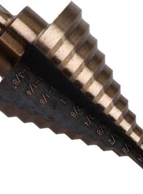 5PCS HSS Cobalt Multiple Hole 50 Sizes Step Drill Bits Set W