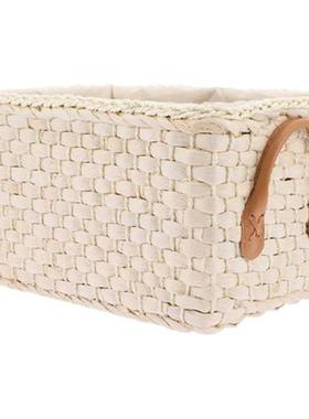 Basket Storage Woven Baskets Box Sundries Organizer Bread
