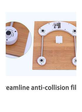 Home Floor Wooden Body Weight Scale Electronic Weighing Scal