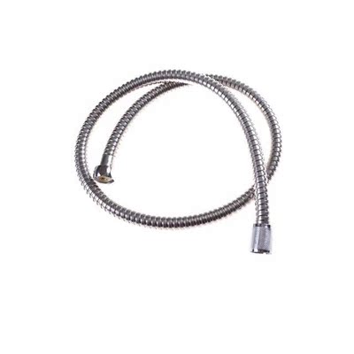 1m Stainless Steel Flexible Chrome Shower Hose Bathroom Heat