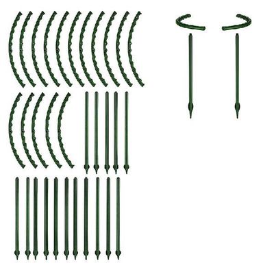 18 Pcs Plants Support Plants Pile Semicircular Plants