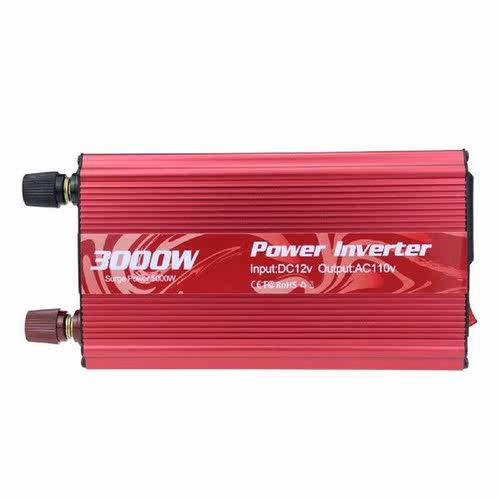 3000W Power Inverter Pure Sine Wave Inverter DC 12V To AC
