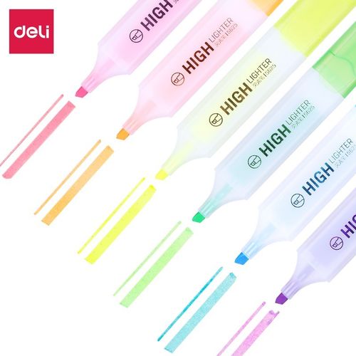 S628 Highlighter Pen Markers 6 color high lighter cute writi