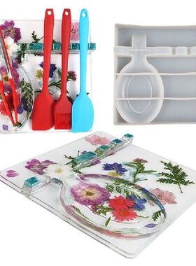 Spoon Storage Tray Epoxy Resin Mold Tableware Rack Plate