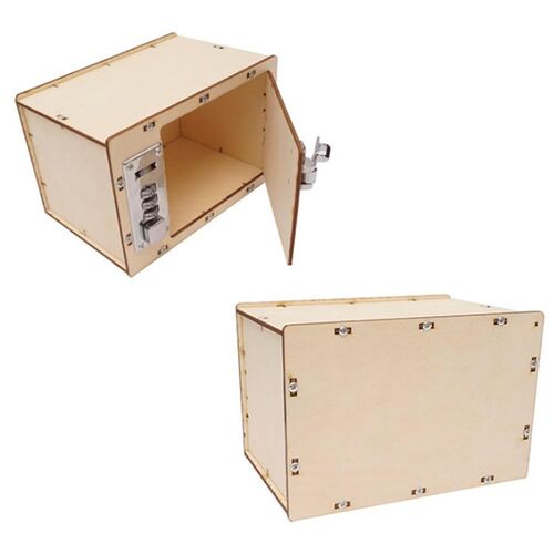 DIY Mechanical Password Box Toy Kids Science Experiment Kit