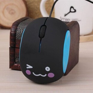 mini Computer Mouse Small Cute Mouse for Girls Cartoon USB C