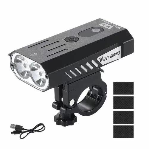 Bike Headlight 600 Lumen USB Rechargeable Bicycle Headlight