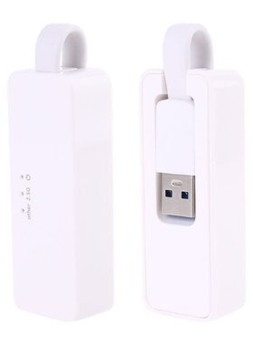 USB 3.0 Ethernet Adapter Net work Card Hub 2500Mbps 2.5G RJ4