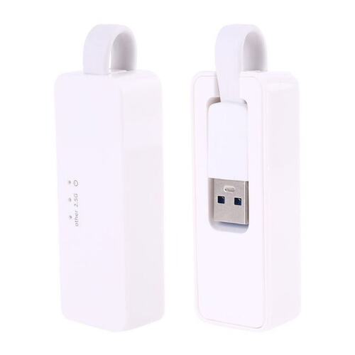 USB 3.0 Ethernet Adapter Net work Card Hub 2500Mbps 2.5G RJ4