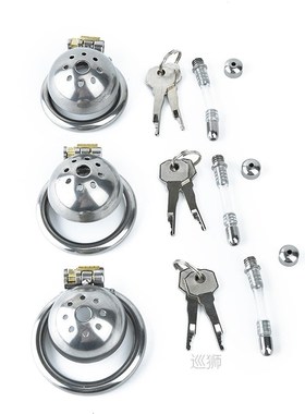 3Sizes Prison Bird 304 stainless steel Male Chastity Device