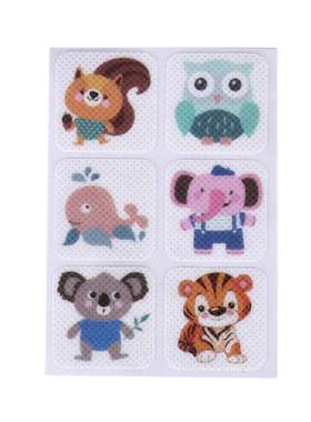60pcs Mosquito Patch Square Cartoon Anti-Mosquito Repellent