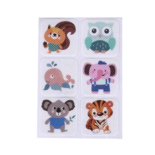 60pcs Mosquito Patch Square Cartoon Anti-Mosquito Repellent