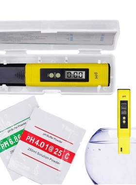 10pcs Protable Digital PH Meter LCD Pen Monitor 0.01 Tester