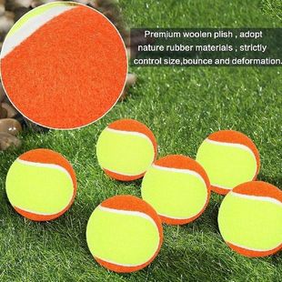6cm Kids Soft Training Beach Tennis Ball Rubber Material