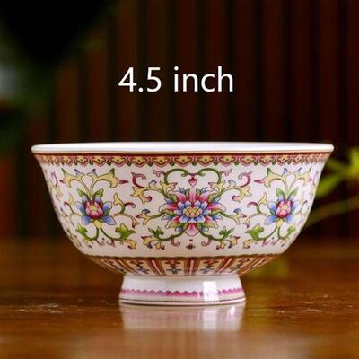 4.5 Inch Jingdezhen Ramen Bowl Ceramic Bone china Rice Soup