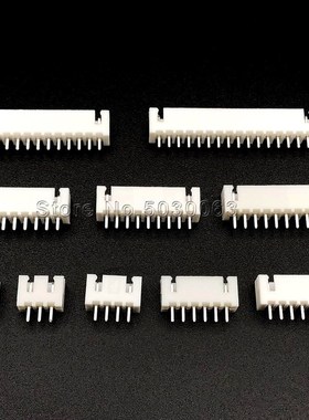 XH2.54mm straight pin Header 2/3/4/5/6/7/8/9/10/11/12/15/16/