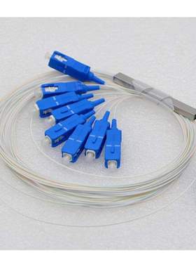 1x8 Fiber PLC Splitter Planar Lightwave Circuit Splitter 20