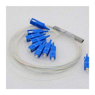 1x8 Fiber PLC Splitter Planar Lightwave Circuit Splitter 20