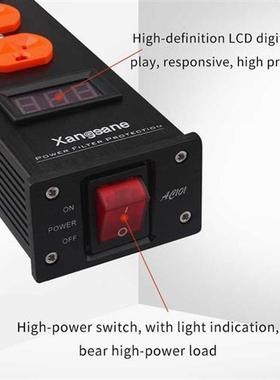 Universl Socket HiFi udio Power Filter 220V/10 US Plug u