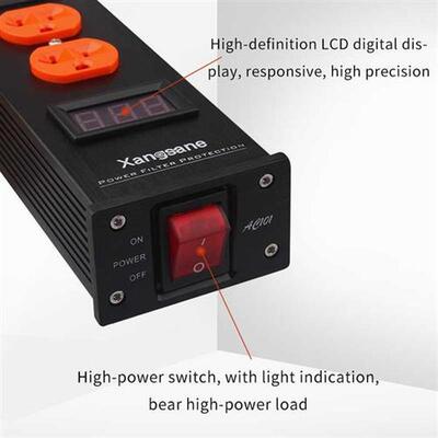 Universl Socket HiFi udio Power Filter 220V/10 US Plug u