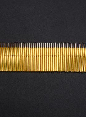 50pcs Gold Plated P75-B1 Spear Spring Loaded Test Probes Pog