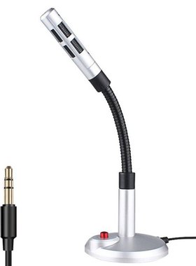 3.5mm/USB Wired Gaming Condenser Microphone for Computer PC
