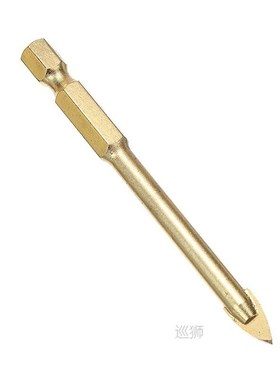 10pcs 6mm Spear Head Drill Bit Alloy Carbide Point with 2 Cu