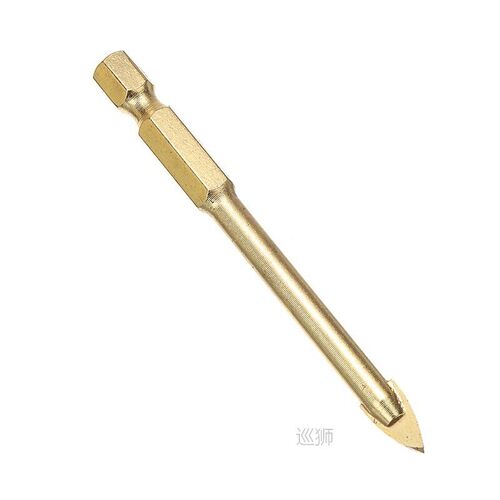 10pcs 6mm Spear Head Drill Bit Alloy Carbide Point with 2 Cu