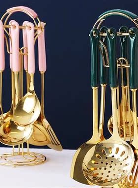 Nordic 7Pcs Kitchen Utensil Set Stainless Steel Cooking