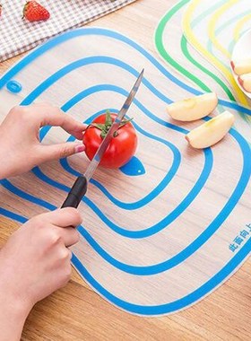 Kitchen Accessories Chopping Board Food Grade Plastic transp