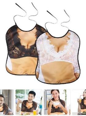 2 Pcs Costumes Men Bachelorette Party Gift Womens Bibs