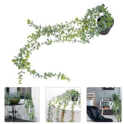 Artificial Potted Plant Small Faux Hanging Plants Fake