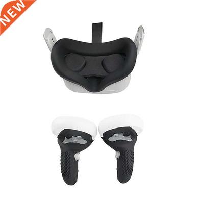 For Oculus Quest 2 VR Gaming Headset Face Mask Pad Controll