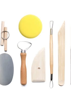 30pcs DIY Clay Sculpture Pottery Tools Multifunctional Carvi