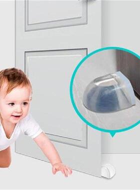 Door Stopper No Need Punch Self Adhesive Anti-Collision