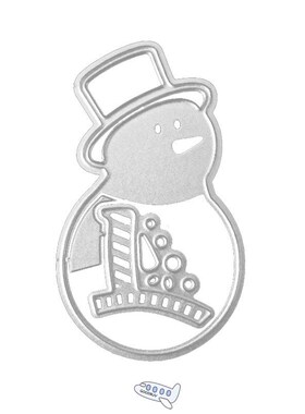 1 Pc Useful Merry Christmas Santa Snowman Metal Cutting Dies