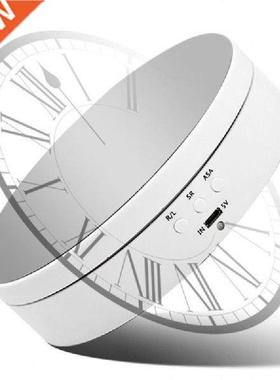 3 Speeds Electrc Rotatng Dsplay Stand Mrror Turntable