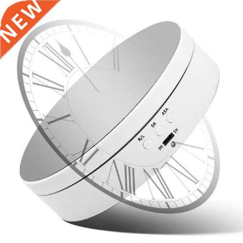 3 Speeds Electrc Rotatng Dsplay Stand Mrror Turntable