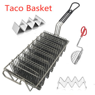 Taco Pancake Cake Toast Holder Stand Rack Shells basket