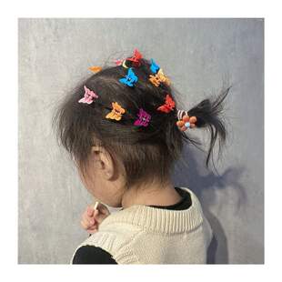 20/50 Mixed Color Butterfly Hair Clips Grip Claw Barrettes M