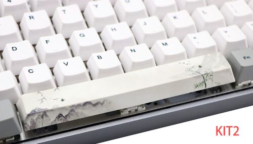 6.25 cherry profile keycaps  Dye-subbed Spacebar