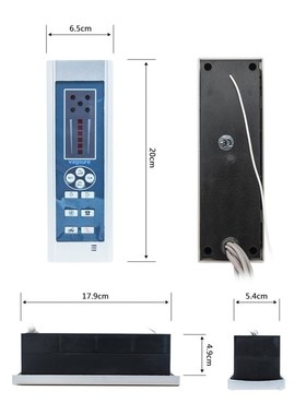 AC 12V Rectangle CE FM Radio Shower Controller Kit for Showe