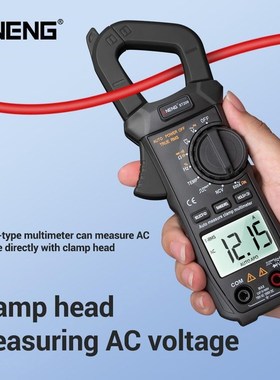ST209 Digital Multimeter Clamp Meter 6000 counts True RMS Am