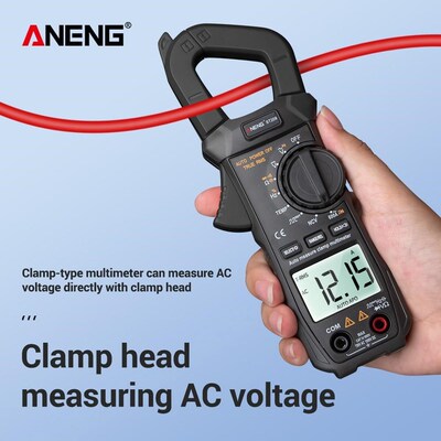 ST209 Digital Multimeter Clamp Meter 6000 counts True RMS Am