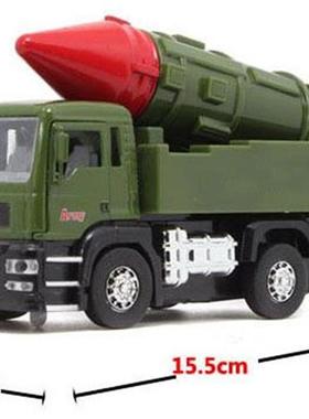 Military Anti-ship Missile Field Army Back Cars Alloy Model