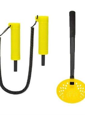 Ice Fishing Scoop with Long Handle Foldable Scooper