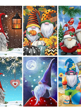 DIY Diamond Painting Santa Claus Cross Stitch Diamond Embroi